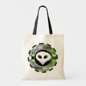 Alien TV Runde Tasche (Vorne)