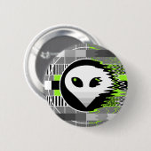 Alien TV Runde Taste rund Button (Vorne & Hinten)