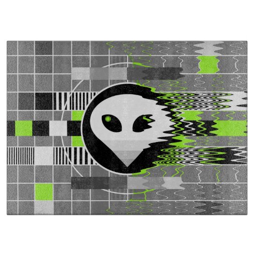 Alien TV-Schnittplatine Schneidebrett (Vorderseite)