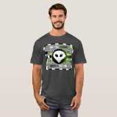 Alien TV T - Shirt Männer Grundgrau (Vorne ganz)
