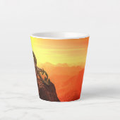 Alien über Mars Milchtasse (Vorderseite)