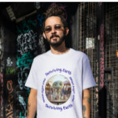 Alien überleben Kaffeetrinken T - Shirt