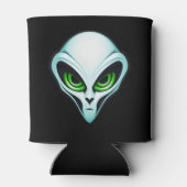 Alien UFO Abduction Space Geburtstagsparty Dosenkühler (Rückseite)