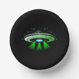 Alien UFO Abduction Spaceship Geburtstagsparty Pappteller