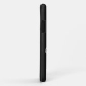 Alien UFO entführt einen Hundewelpen Case-Mate iPhone Hülle (Hinten/Rechts)