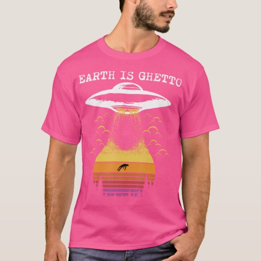 Alien Ufo Entführung T-Shirt (Vorderseite)
