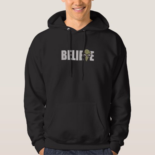 Alien Ufo Fan Men Women Hoodie (Vorderseite)