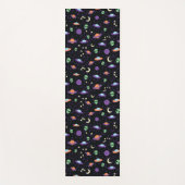 Alien UFO im Weltraum Yogamatte (Vorderseite)