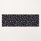 Alien UFO im Weltraum Yogamatte (Vorderseite (Horizontal))