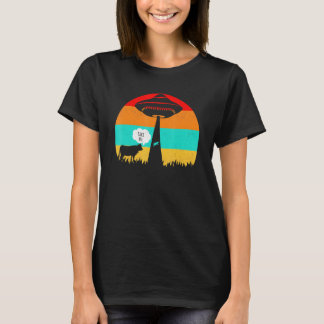 Alien-Ufo-Kuh-Entführung Nimm Mich T-Shirt