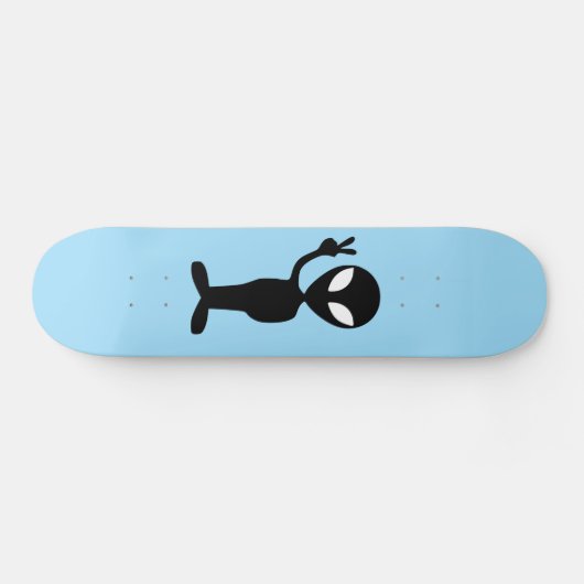Alien UFO Martian Skateboards (Horizontal)