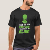 Alien Ufo Memes Fun 3 T-Shirt (Vorderseite)