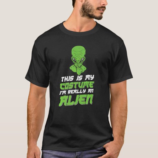 Alien Ufo Memes Fun 3 T-Shirt (Vorderseite)