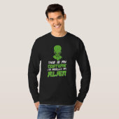 Alien Ufo Memes Fun 3 T-Shirt (Vorne ganz)