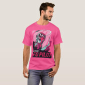 Alien Ufo Pilot T-Shirt (Vorne ganz)