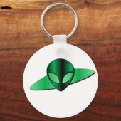 ALIEN UFO SCHLÜSSELANHÄNGER (Vorderseite)
