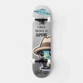 Alien UFO Skateboard (Vorderseite)