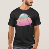 Alien Ufo Spaceship T-Shirt (Vorderseite)