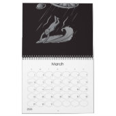 Alien ufo Surfanleitung mit Zurück zum Zuhause Kalender (Mär 2026)