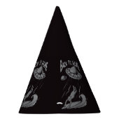 Alien ufo Surfanleitung mit Zurück zum Zuhause Partyhütchen (Rechts)