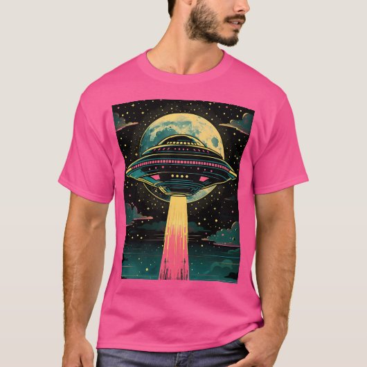 Alien Ufo T-Shirt (Vorderseite)