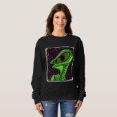 Alien UFO UAP 51 area grey out of this world creat Sweatshirt (Vorne ganz)
