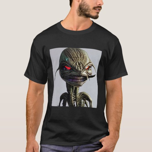 Alien UFO UAP 51 area grey out of this world creat T-Shirt (Vorderseite)