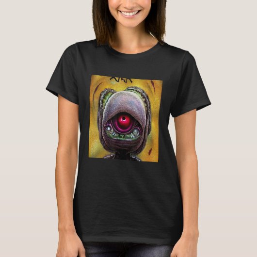 Alien UFO UAP 51 area grey out of this world creat T-Shirt (Vorderseite)