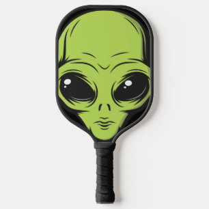 Alien UFO Verschwörungstheorie Pickleball Schläger