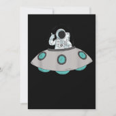 Alien UFO Weltraumschiff Extrateresstriale Überzeu Save The Date (Vorderseite)