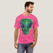 Alien Ufos Geschenk T-Shirt (Vorne ganz)