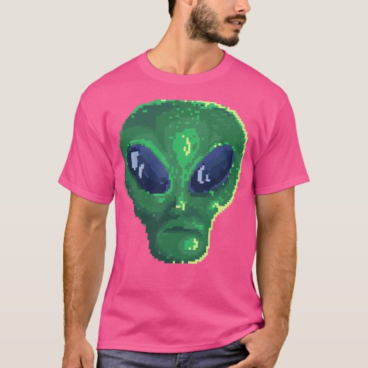 Alien Ufos Geschenk T-Shirt (Vorderseite)
