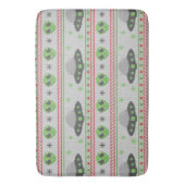 Alien Ugly Christmas Sweater Badematte (Vorderseite Vertikal)