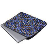Alien-Uhr.... Laptopschutzhülle (Vorne Knopf)