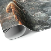 Alien und Abgabe von Geschenkpackungen Geschenkpapier (Rolleneckpunkt)