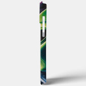 Alien und Astronaut im Weltraum Personalisiert Case-Mate iPhone Hülle (Rückseite / Links)