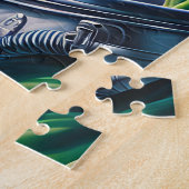 Alien und Astronaut im Weltraum Puzzle (Seite)