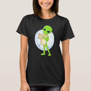 Alien und das Cat Ufo 51 Gebiet IV haben immer geg T-Shirt
