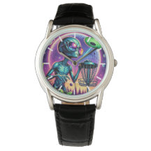 Alien und Flying Disk Golf Saucer