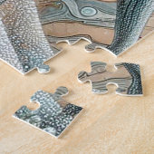 Alien und Frau Puzzle (Seite)