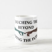 Alien und Mensch Kaffeetasse (Mittel)