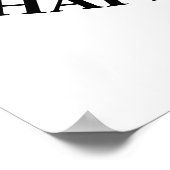 Alien und Mensch Poster (Ecke)