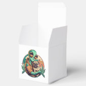 Alien und Mops Geschenkschachtel (Geöffnet)