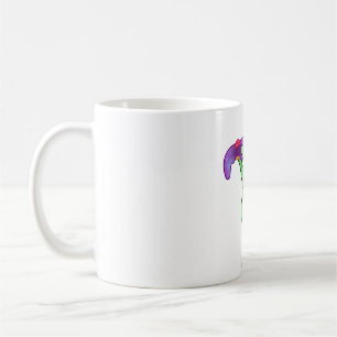 Alien und Pizza Kaffeetasse