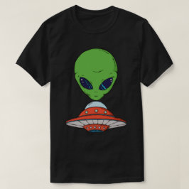 Alien und Raumfahrt T-Shirt