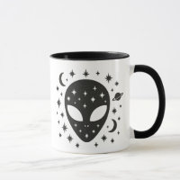 Alien und Sterne