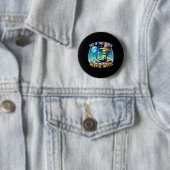 Alien und Taco am Dienstag Button (Beispiel)