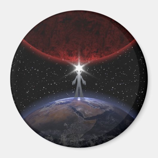 Alien unter den Planeten Magnet (Vorne)