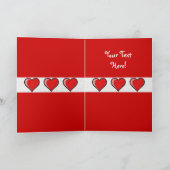 alien Valentine Feiertagskarte (Innenseite)