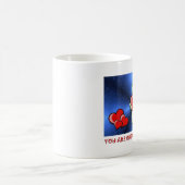 alien Valentine! Kaffeetasse (Mittel)